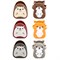 Набор зажимов для пакетов woodland, 6 шт - фото 328843
