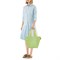 Сумка shopper m signature lemon - фото 329172