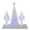 Фигурка декоративная с подсветкой "Щелкунчики с ёлкой", L22 W8 H23 см, (3хААА не прилаг.) - фото 331312