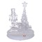 Фигурка декоративная с подсветкой "Щелкунчик с ёлкой", L20,8 W20,8 H25 см, (3хАА не прилаг.) - фото 331315