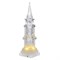 Фигурка декоративная с подсветкой и эффектом вьюги  "Замок", L8,5 W8,5 H30 см (работает от 3хАА не п - фото 331322