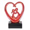 Фигурка декоративная "Сердце", L14 W6 H19 см - фото 332025