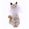 Фигурка декоративная "Кошка", L9 W6 H18 см, 2в. - фото 336080