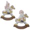 Фигурка декоративная "Дед Мороз", "Снеговик", L21,5 W9,5 H24,8 см, 2в. - фото 336128