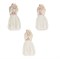 Фигурка декоративная "Ангел",  L7,5 W5,5 H15,5 см, 3в. - фото 338391