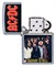 Зажигалка ZIPPO AC/DC® с покрытием Street Chrome™, латунь/сталь, серебристая, матовая, 38x13x57 мм - фото 354424