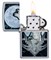 Зажигалка ZIPPO Howling Wolf с покрытием Street Chrome, латунь/сталь, серебристая, 38x13x57 мм - фото 354447