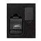 Набор ZIPPO: чёрная зажигалка Black Crackle® и чёрный нейлоновый чехол, в подарочной коробке - фото 354466