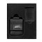 Набор ZIPPO: чёрная зажигалка Black Crackle® и чёрный нейлоновый чехол, в подарочной коробке - фото 354467