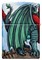 Зажигалка Zippo Dragon с покрытием White Matte, латунь/сталь, разноцветная, матовая, 38x13x57 мм - фото 354475