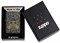 Зажигалка ZIPPO Skull Gas Mask с покрытием Black Matte, латунь/сталь, чёрная, матовая, 38x13x57 мм - фото 354499