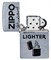 Зажигалка ZIPPO Zippo Windproof с покрытием Street Chrome™, латунь/сталь, серебристая, 38x13x57 мм - фото 354509