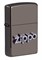 Зажигалка ZIPPO Zippo Design с покрытием Black Ice®, латунь/сталь, чёрная, глянцевая, 38x13x57 мм - фото 354538