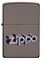 Зажигалка ZIPPO Zippo Design с покрытием Black Ice®, латунь/сталь, чёрная, глянцевая, 38x13x57 мм - фото 354539