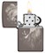 Зажигалка ZIPPO Lion Design с покрытием Black Ice®, латунь/сталь, чёрная, глянцевая, 38x13x57 мм - фото 354568