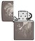 Зажигалка ZIPPO Lion Design с покрытием Black Ice®, латунь/сталь, чёрная, глянцевая, 38x13x57 мм - фото 354569