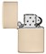 Зажигалка ZIPPO Classic с покрытием Flat Sand, латунь/сталь, бежевая, матовая, 38x13x57 мм - фото 354577