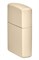 Зажигалка ZIPPO Classic с покрытием Flat Sand, латунь/сталь, бежевая, матовая, 38x13x57 мм - фото 354580