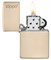 Зажигалка ZIPPO Classic с покрытием Flat Sand, латунь/сталь, бежевая, матовая, 38x13x57 мм - фото 354586