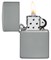 Зажигалка ZIPPO Classic с покрытием Flat Grey, латунь/сталь, серая, матовая, 38x13x57 мм - фото 354596