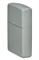 Зажигалка ZIPPO Classic с покрытием Flat Grey, латунь/сталь, серая, матовая, 38x13x57 мм - фото 354600
