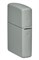 Зажигалка ZIPPO Classic с покрытием Flat Grey, латунь/сталь, серая, матовая, 38x13x57 мм - фото 354611