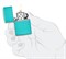 Зажигалка ZIPPO Classic с покрытием Flat Turquoise, латунь/сталь, бирюзовая, матовая, 38x13x57 мм - фото 354618