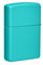 Зажигалка ZIPPO Classic с покрытием Flat Turquoise, латунь/сталь, бирюзовая, матовая, 38x13x57 мм - фото 354619