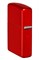 Зажигалка ZIPPO Classic с покрытием Metallic Red, латунь/сталь, красная, матовая, 38x13x57 мм - фото 354651