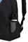 Рюкзак SWISSGEAR, чёрный/голубой, полиэстер 420D, 32х14х45 см, 20 л - фото 355093