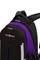 Рюкзак SWISSGEAR, чёрный/фиолетовый/серебристый, полиэстер 600D, 32х15х45 см, 22 л - фото 355100