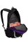 Рюкзак SWISSGEAR, чёрный/фиолетовый/серебристый, полиэстер 600D, 32х15х45 см, 22 л - фото 355104