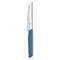 Нож для стейка и пиццы VICTORINOX Swiss Modern, 12 см, с волнистой кромкой, васильково-синий - фото 355462
