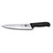 Нож разделочный VICTORINOX Fibrox с лезвием 22 см, чёрный - фото 355553