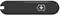 Передняя накладка для ножей VICTORINOX 58 мм, пластиковая, чёрная - фото 355626