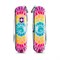 Нож-брелок VICTORINOX Classic "Tie Dye", 58 мм, 7 функций - фото 355843
