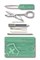 Швейцарская карточка VICTORINOX Classic Fresh Energy SE 2020, 10 функций, мятный цвет - фото 355869