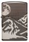 Зажигалка ZIPPO Armor™ с покрытием High Polish Black Ice®, латунь/сталь, чёрная, 38x13x57 мм - фото 356581