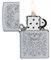 Зажигалка ZIPPO Skull Design с покрытием Satin Chrome, латунь/сталь, серебристая, 38x13x57 мм - фото 356617