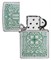 Зажигалка ZIPPO Luck Design с покрытием Brushed Chrome, латунь/сталь, серебристая, 38x13x57 мм - фото 356630