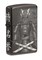 Зажигалка ZIPPO Knight Fight с покрытием High Polish Black, латунь/сталь, чёрная, 38x13x57 мм - фото 357021