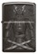 Зажигалка ZIPPO Knight Fight с покрытием High Polish Black, латунь/сталь, чёрная, 38x13x57 мм - фото 357023
