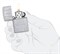 Зажигалка ZIPPO Harley-Davidson® c покрытием Satin Chrome™, латунь/сталь, серебристая, 38x13x57 мм - фото 357084