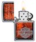 Зажигалка ZIPPO Harley-Davidson® с покрытием Street Chrome™, латунь/сталь, серебристая, 38x13x57 мм - фото 357088