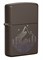 Зажигалка ZIPPO Mountain Design с покрытием Brown, латунь/сталь, коричневая, матовая, 38x13x57 мм - фото 357105