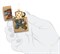 Зажигалка ZIPPO Tattoo Eagle с покрытием Brushed Brass, медь/сталь, золотистая, матовая, 38x13x57 мм - фото 357141