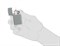 Зажигалка ZIPPO Slim® с покрытием Flat Grey, латунь/сталь, серая, глянцевая, 29x10x60 мм - фото 357159