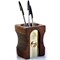 Органайзер для рабочего стола sharpener темное дерево - фото 358509