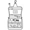 Сумка-органайзер toiletbag xl black - фото 360030