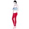 Косметичка travelcosmetic leaves blue - фото 360093